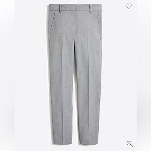 J. Crew Factory Women's Light Gray RUBY Crop Pants
